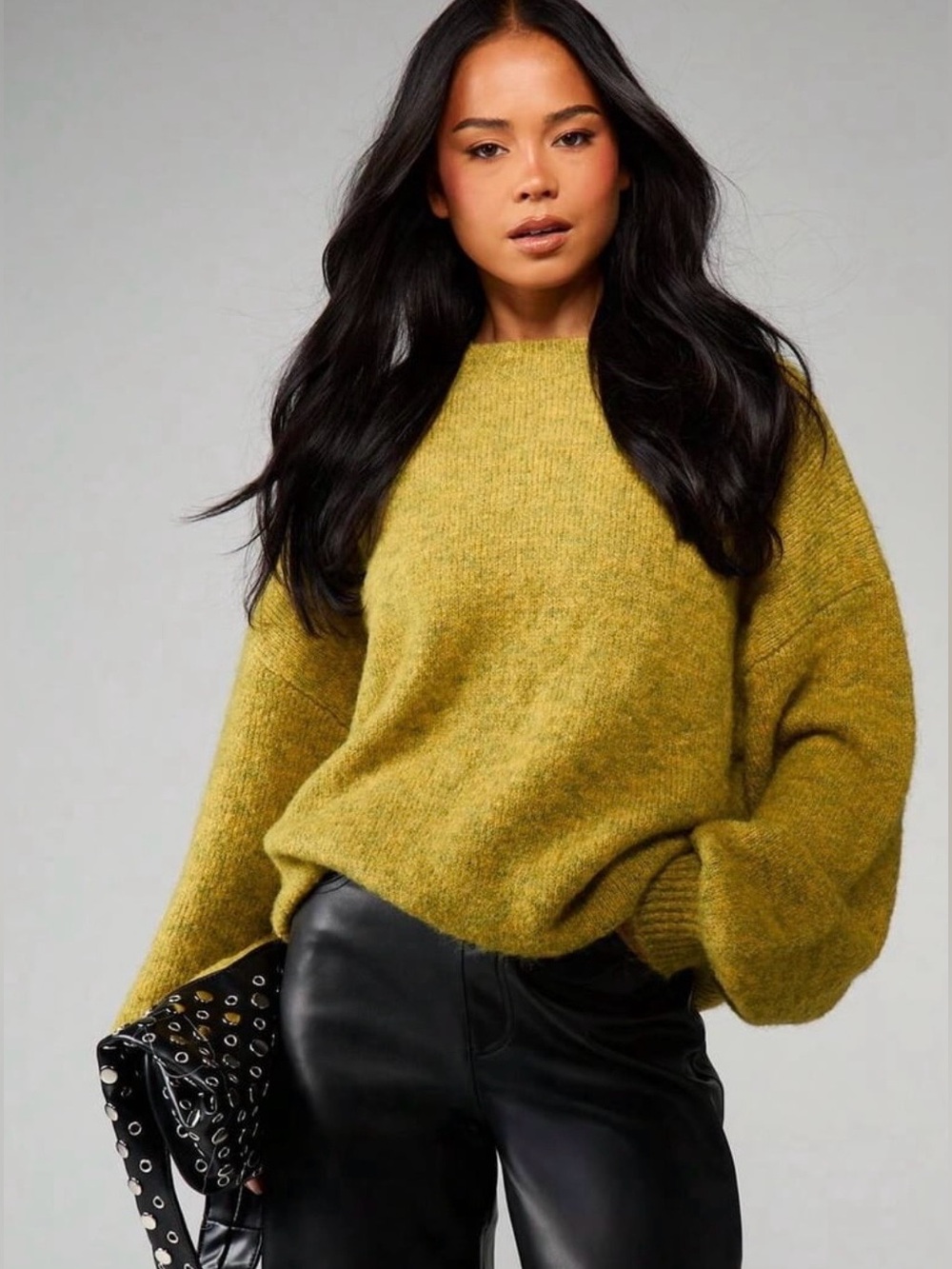 & Other Stories Smock-Neck Sweater